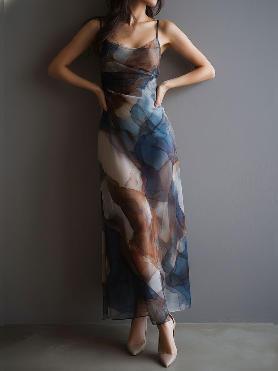Anna-Berg | Chiffon Retro Dress