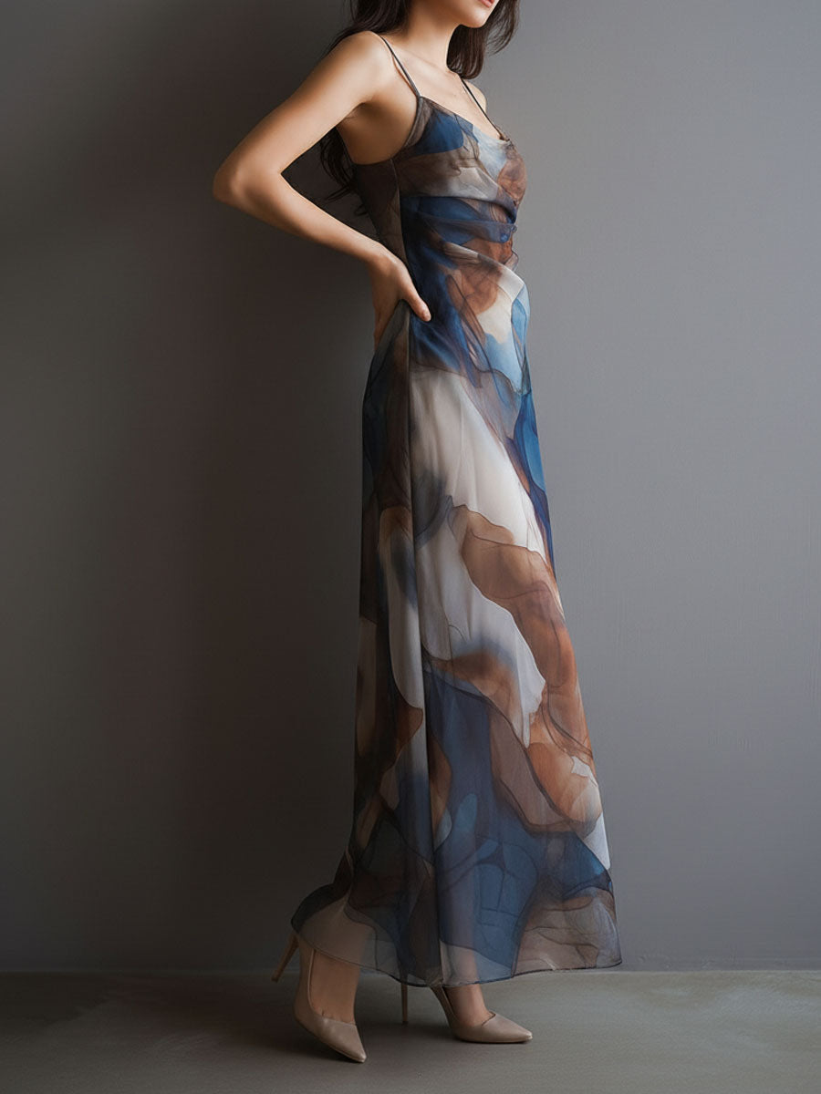 Anna-Berg | Chiffon Retro Dress