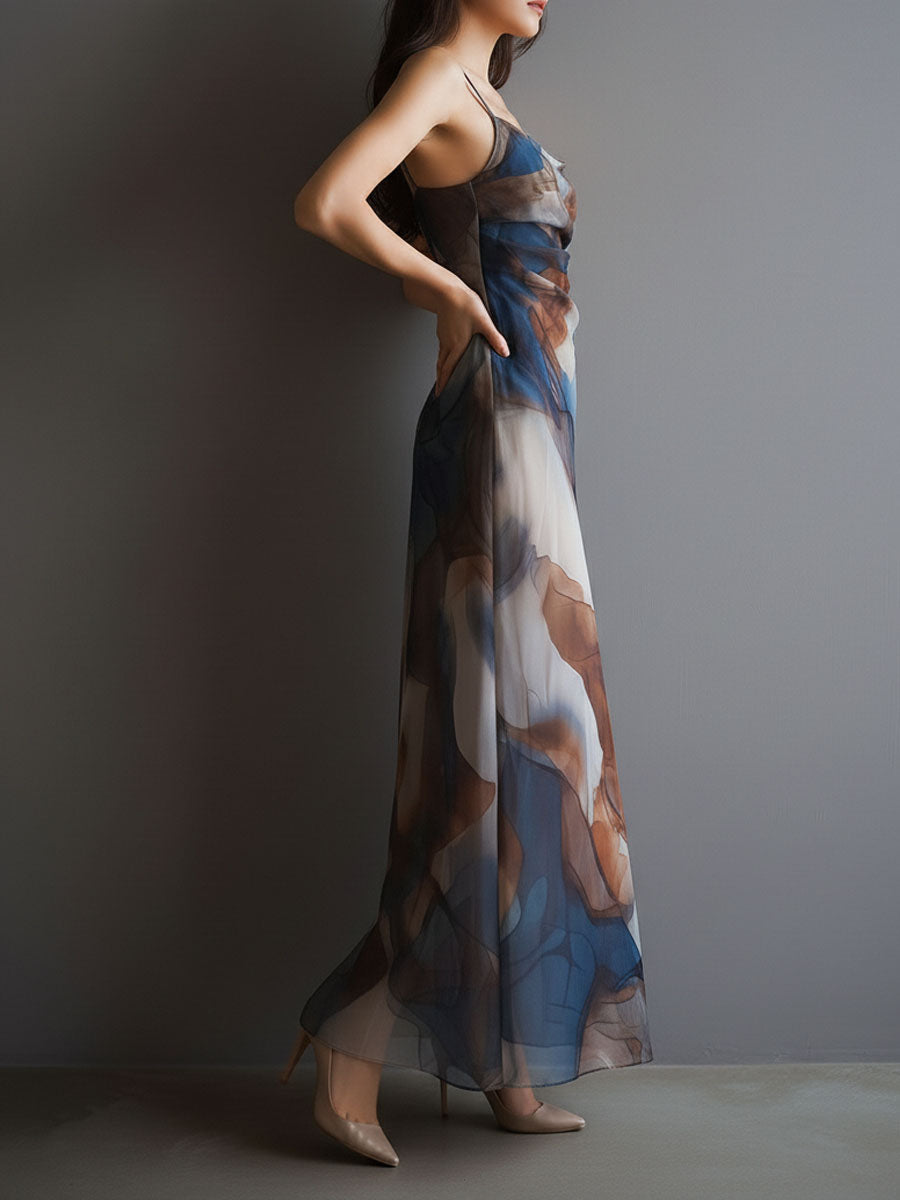 Anna-Berg | Chiffon Retro Dress