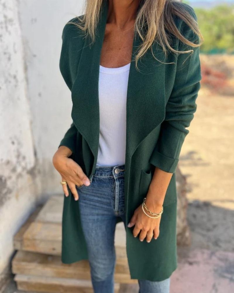Anna-Berg | Casual Lapel Cardigan Jacket