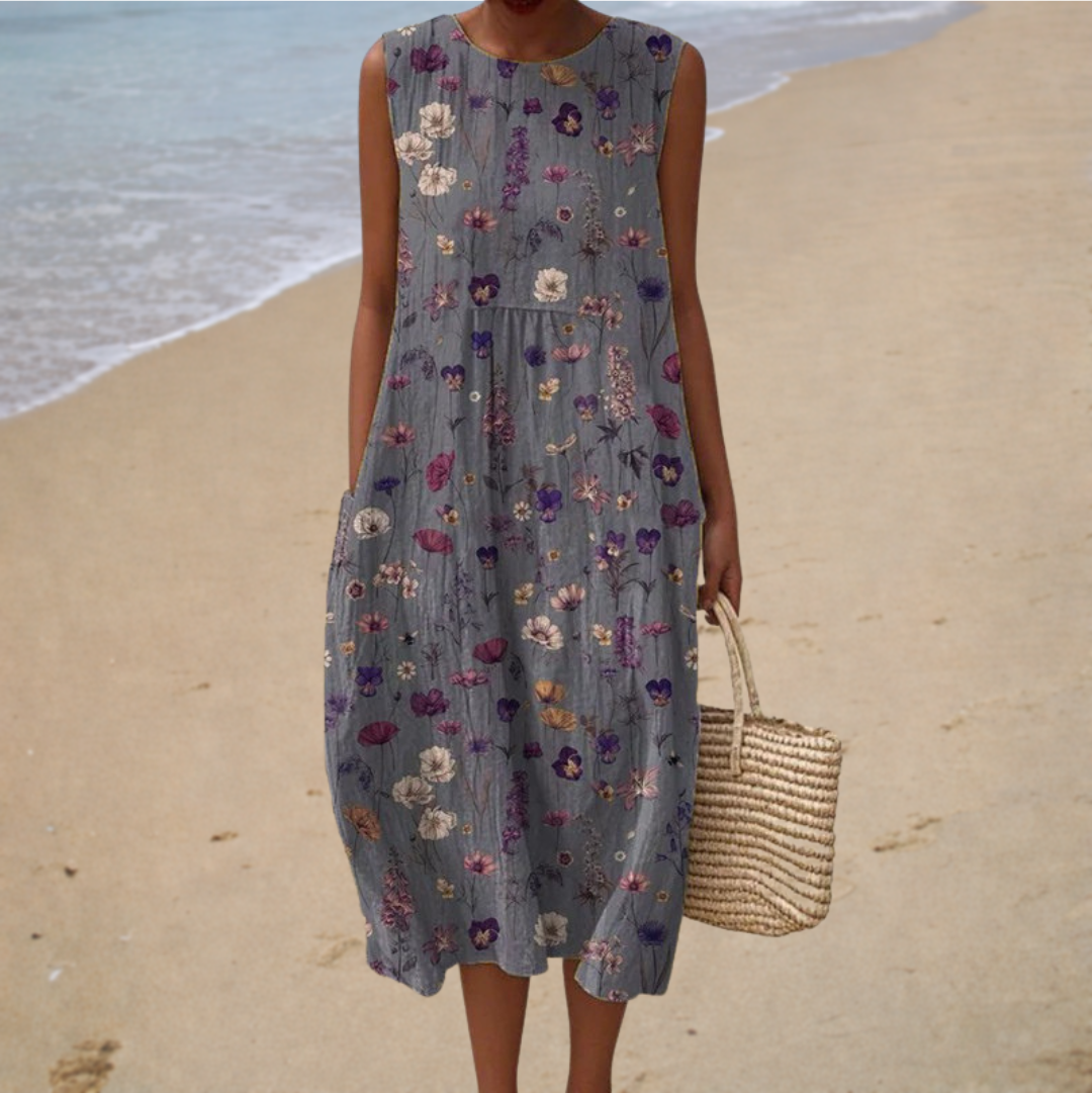 Anna-Berg | Luxe Midi Country Dress for a Polished Look