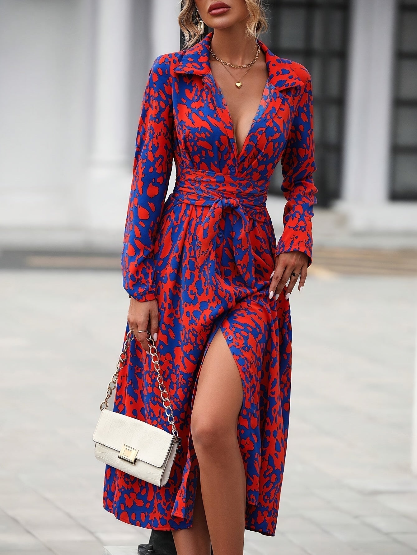Anna-Berg | Elegant Shirt Dress