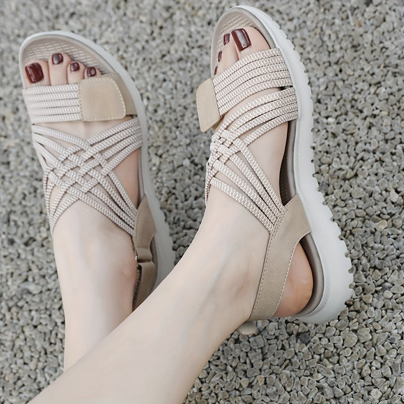 Anna-Berg | Graceful Orthopedic Adjustable Sandals in a Flattering Cut