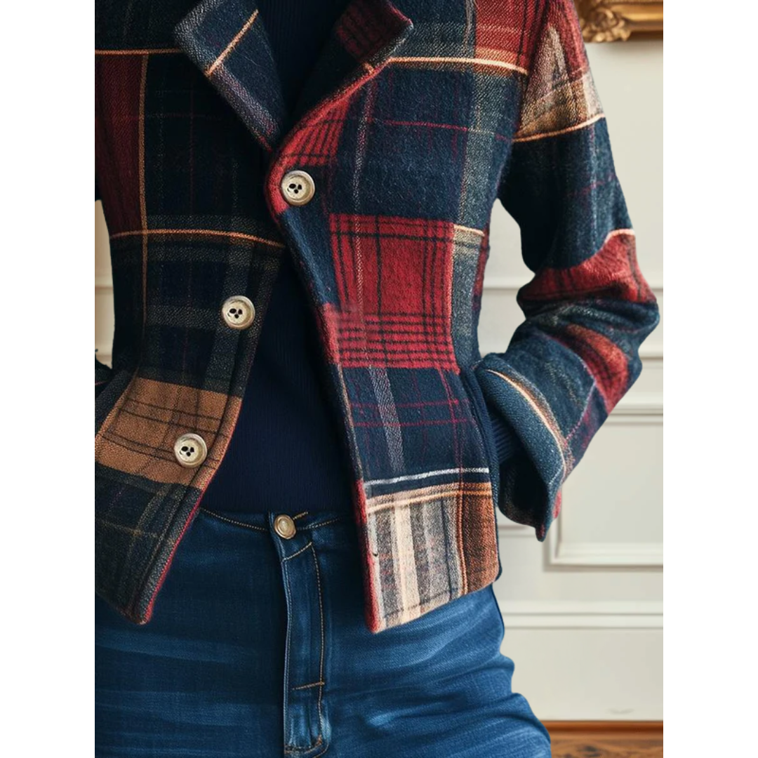 Anna-Berg | Classic Plaid Jacket
