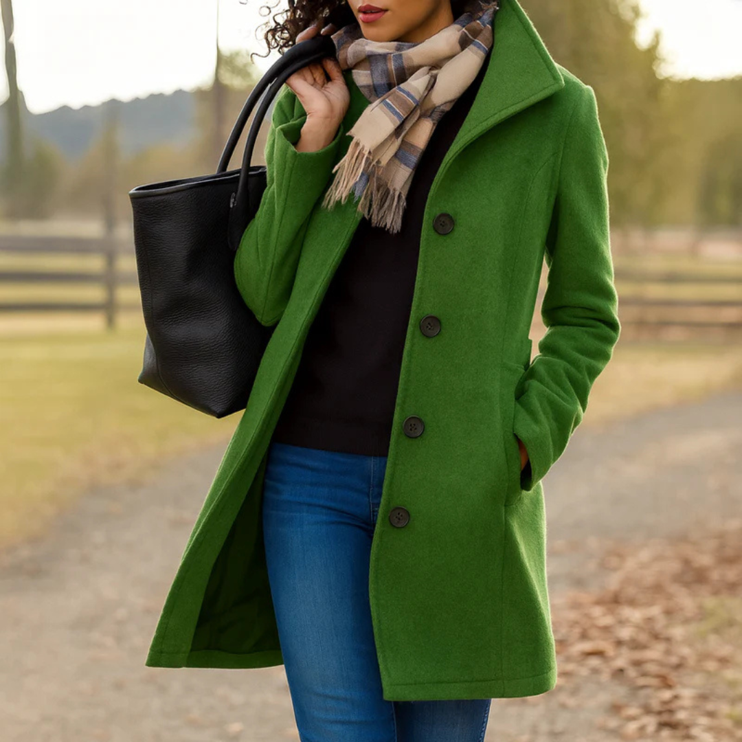 Anna-Berg | Single-Breasted Coat