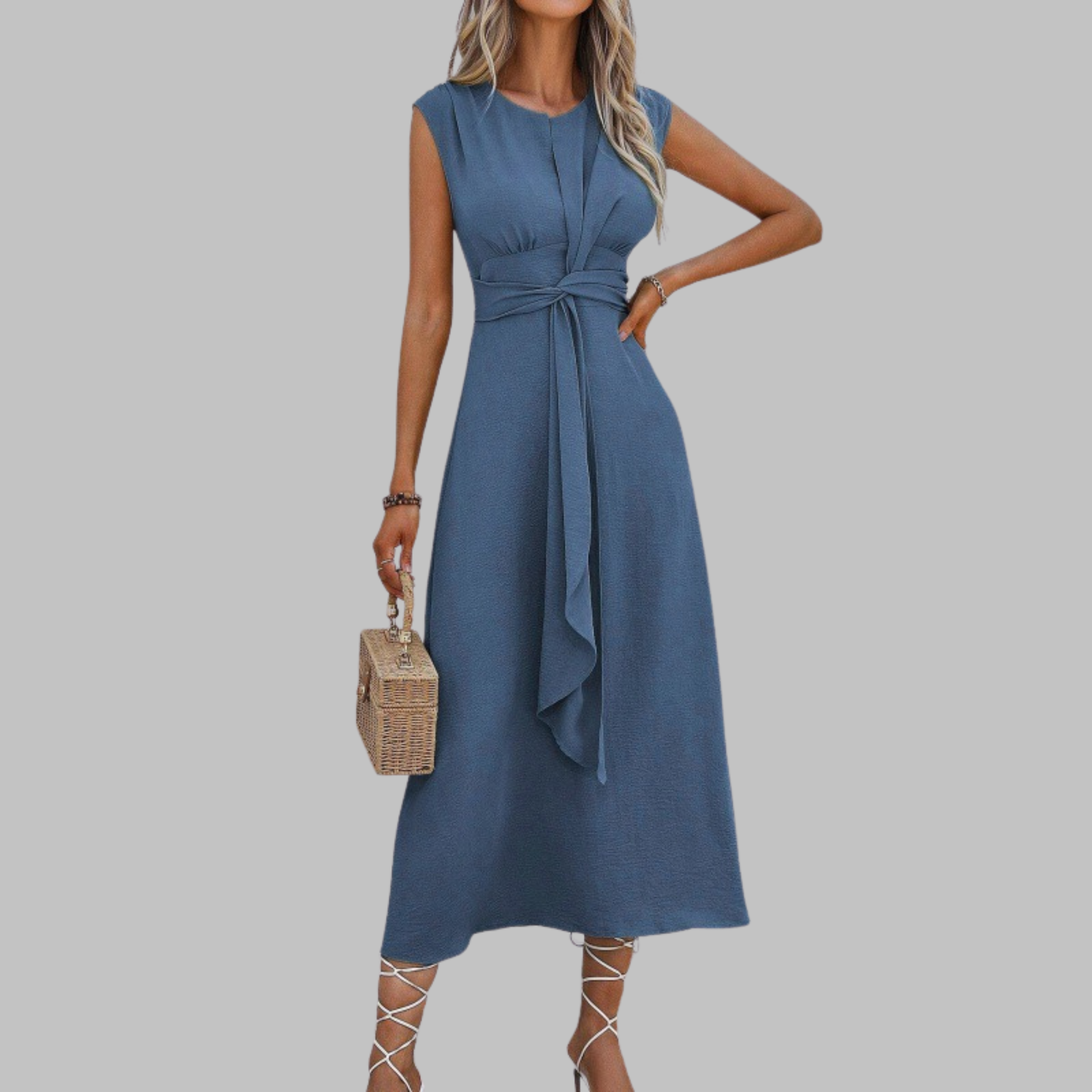 Anna-Berg | Elegant Maxi Dress with a Timeless Finish