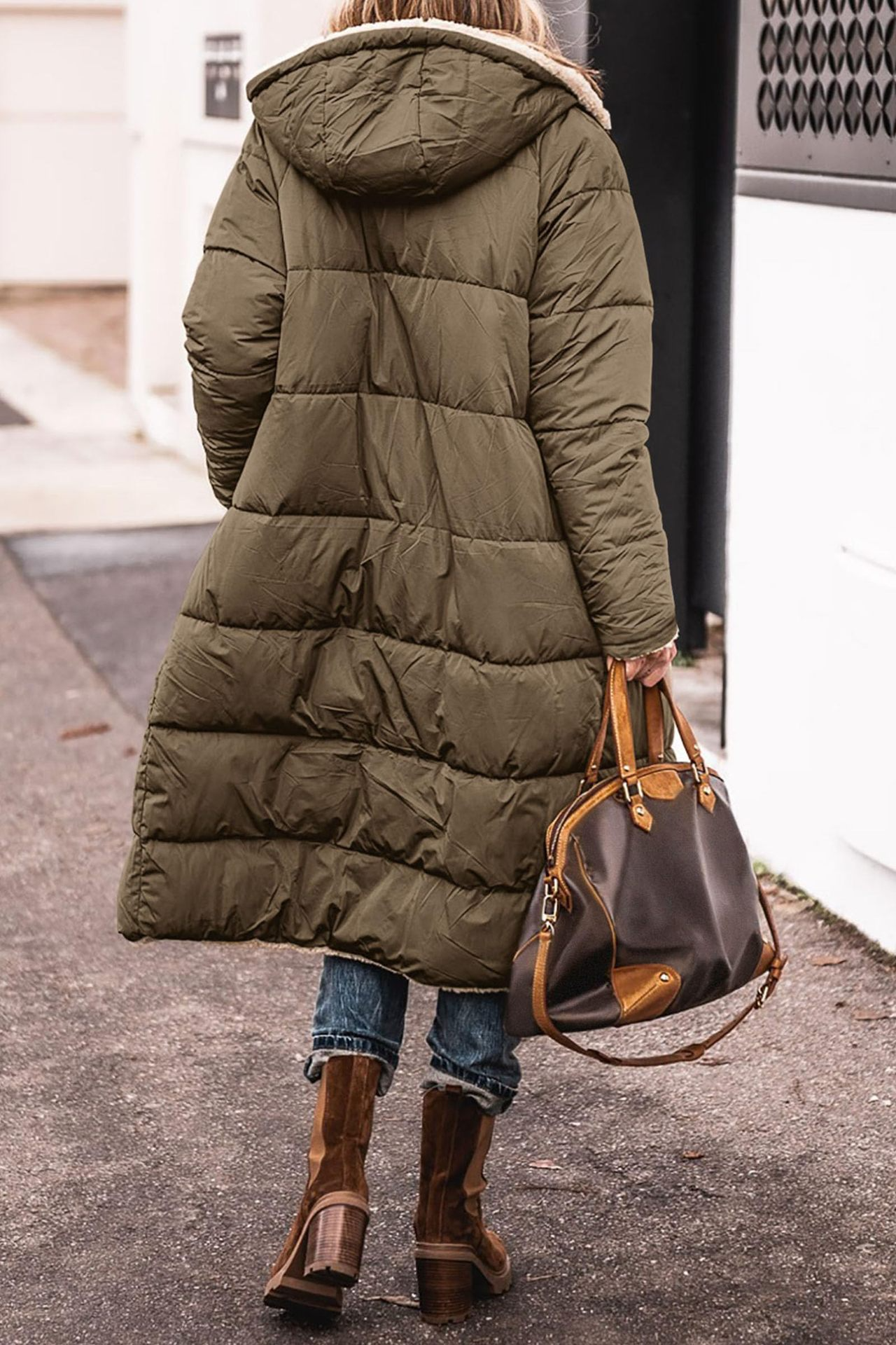 Anna-Berg | Reversible Sherpa Coat