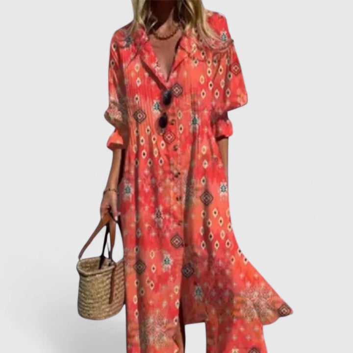 Anna-Berg | Elegant Boho Dress with a Timeless Finish