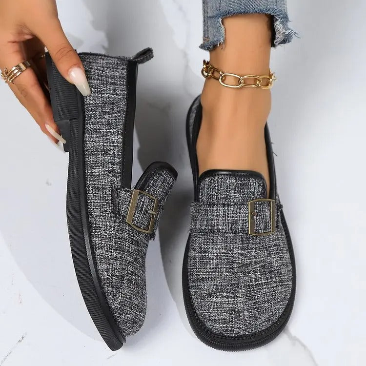 Anna-Berg | Canvas Slip-On Shoes