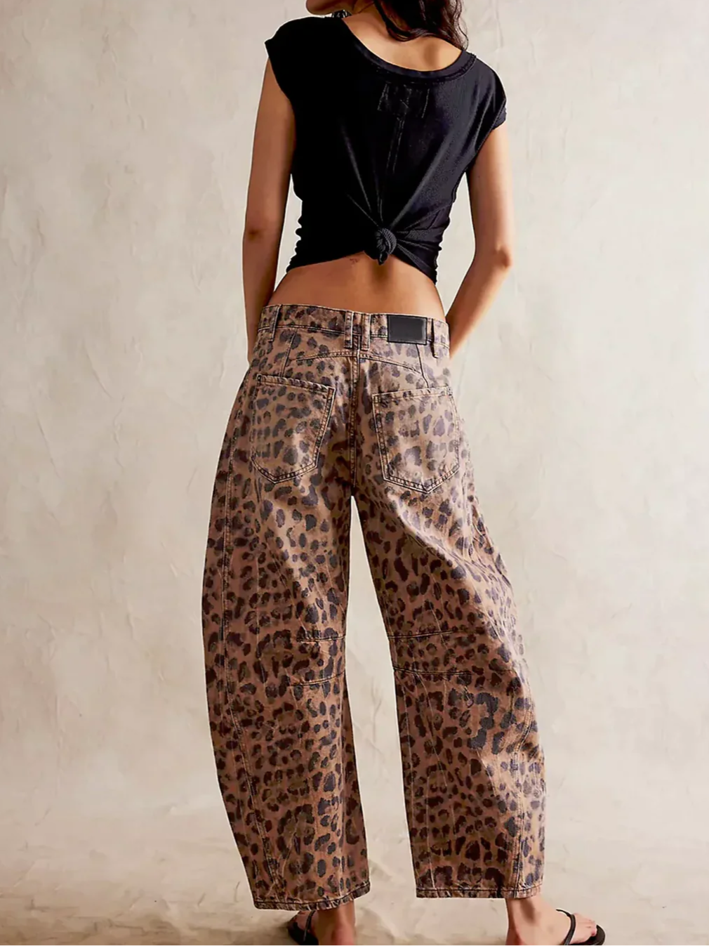 Anna-Berg | Blue Barrel-Leg Denim Jeans