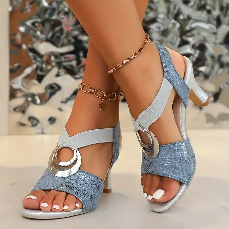 Anna-Berg | Flowing Adjustable Ankle Strap Sandals for Every Occasion