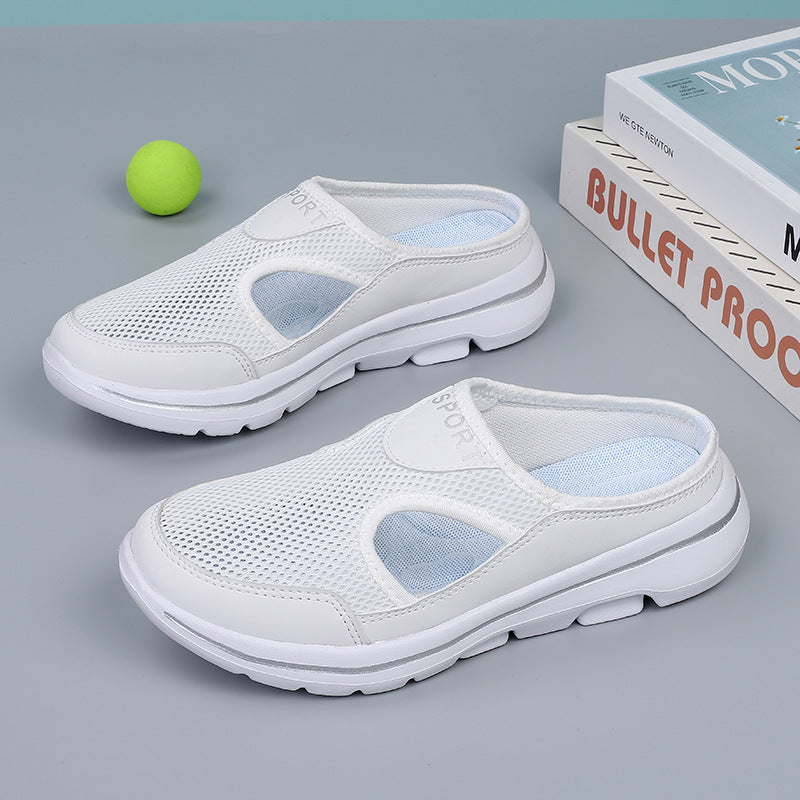 Anna-Berg | Luxe Cushioned Adjustable Sandals with Graceful Drape
