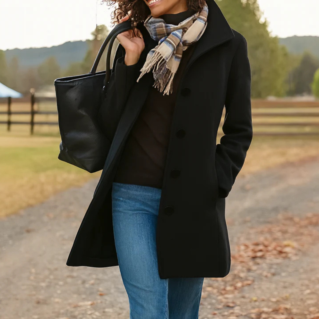Anna-Berg | Single-Breasted Coat