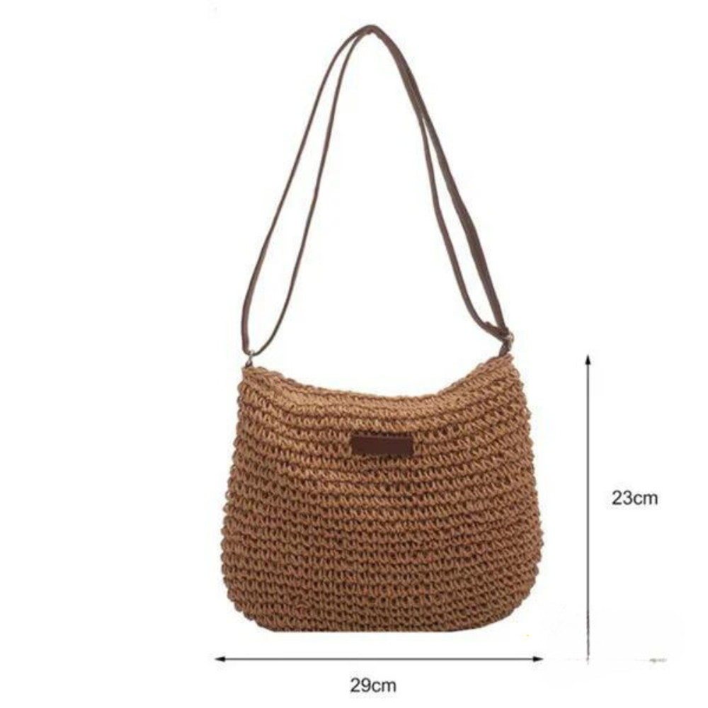 Anna-Berg | Classic Woven Style Shoulder Bag