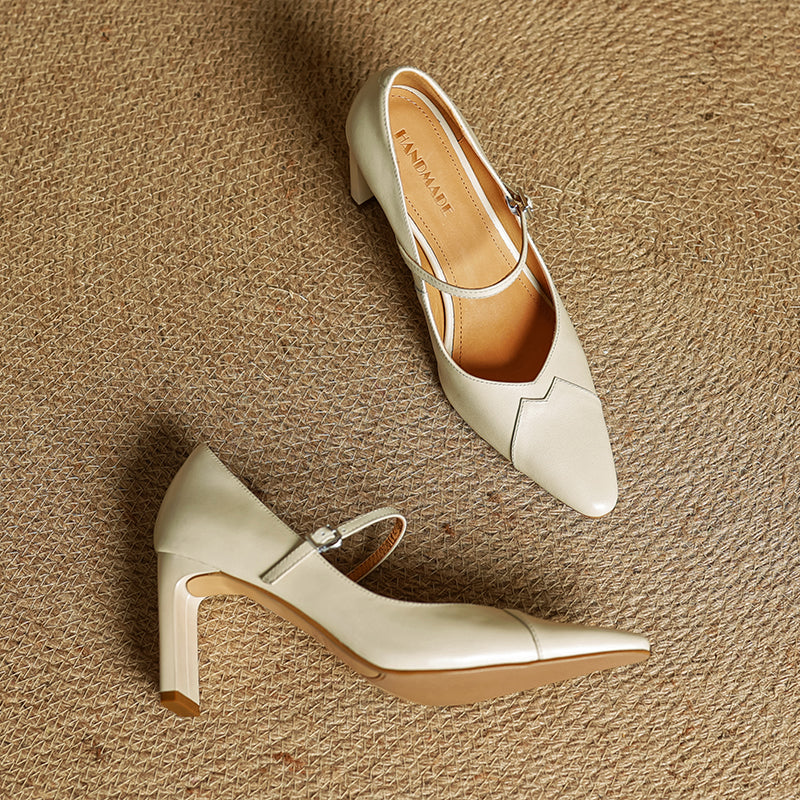 Anna-Berg | Genuine Leather Heels