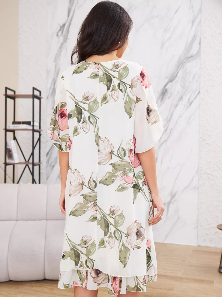 Anna-Berg | Elegant Chiffon Dress