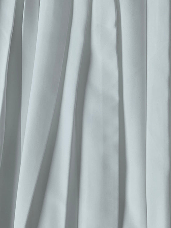 Anna-Berg | Flared Sleeves Half Pleated Split-Joint Dress