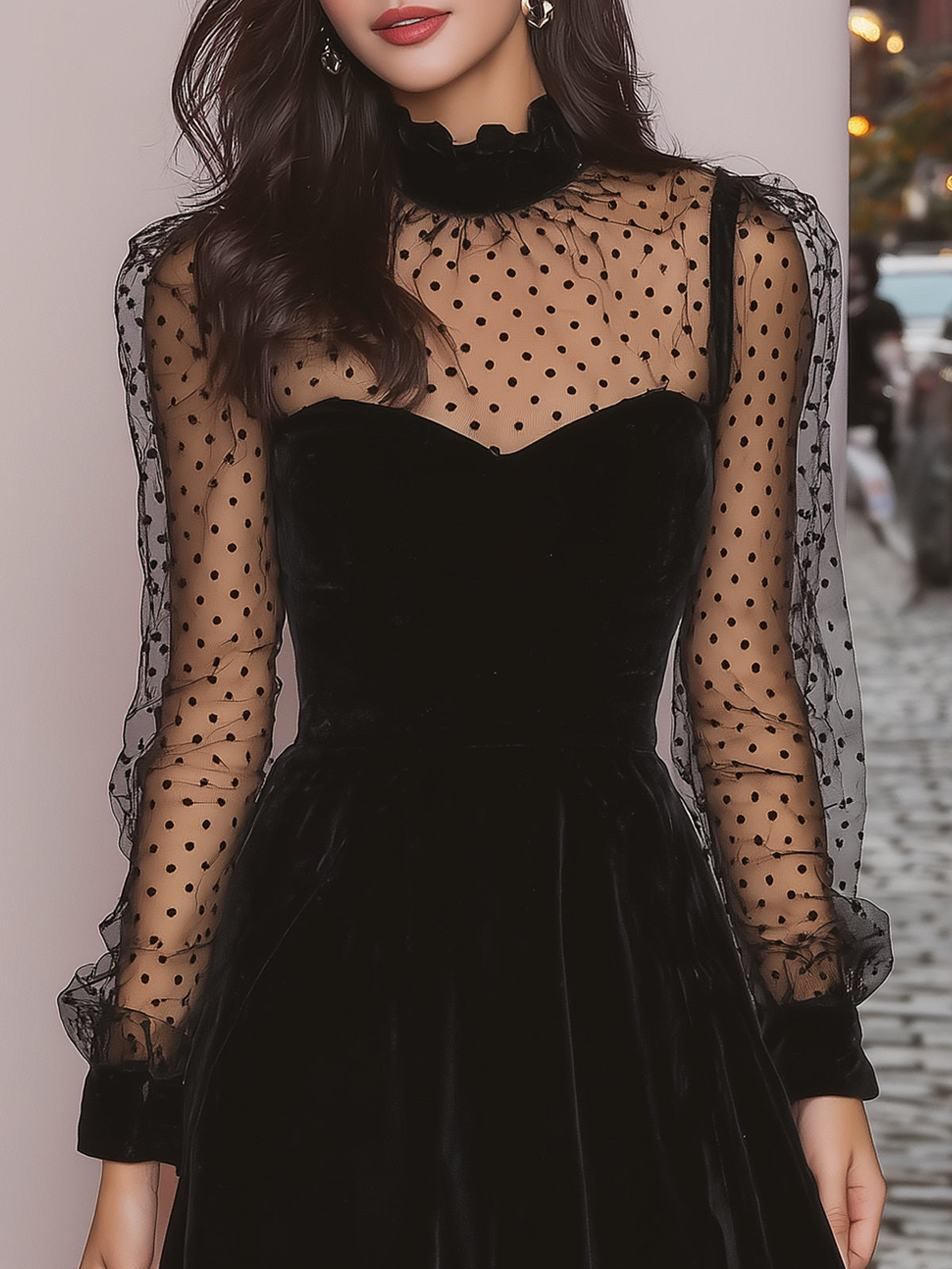 Anna-Berg | Velvet Evening Dress