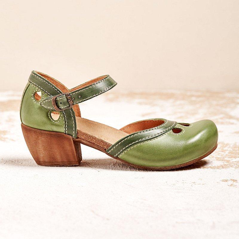 Anna-Berg | Elegant Orthopedic Low Heel Flat Sandals