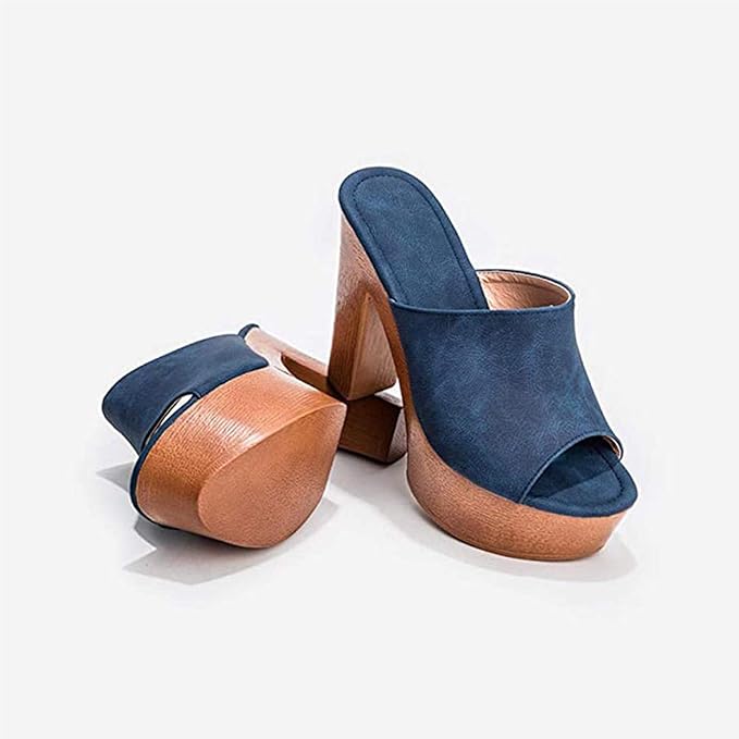 Anna-Berg | Chic Platform Flat Sandals for a Polished Look