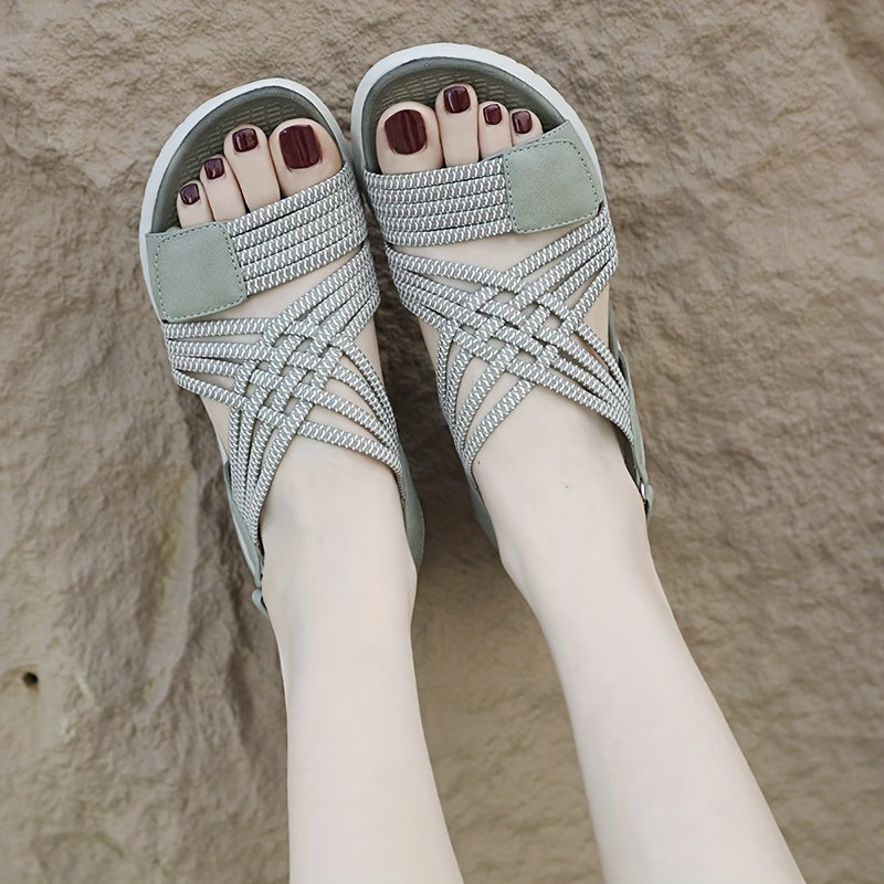 Anna-Berg | Graceful Orthopedic Adjustable Sandals in a Flattering Cut
