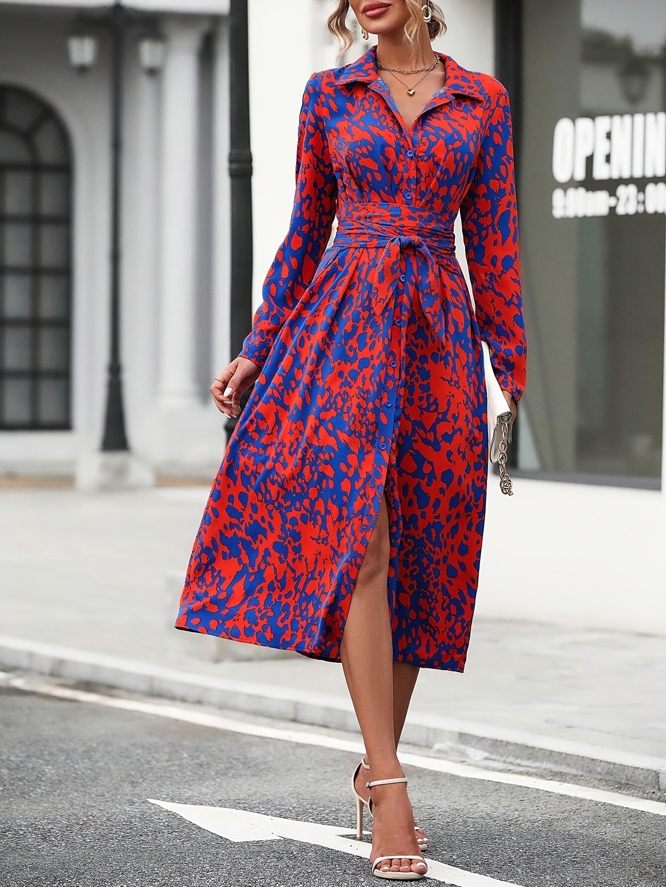 Anna-Berg | Elegant Shirt Dress