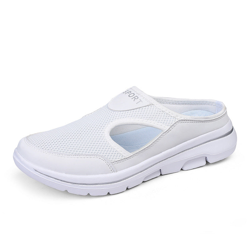 Anna-Berg | Luxe Cushioned Adjustable Sandals with Graceful Drape