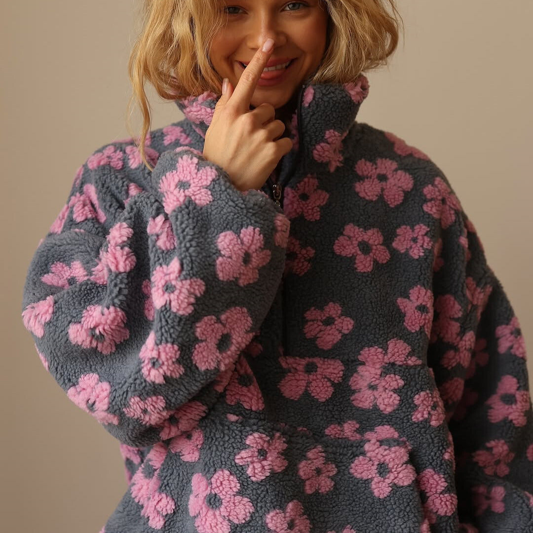 Anna-Berg | Long Sleeve Fleece Hoodie