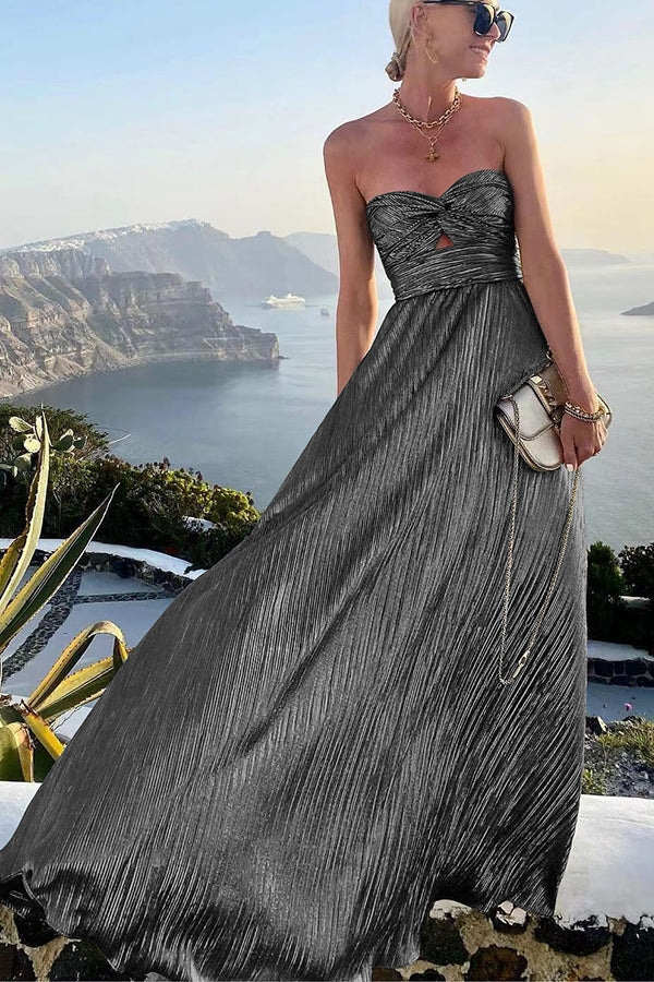 Anna-Berg | Strapless A-Line Evening Gown