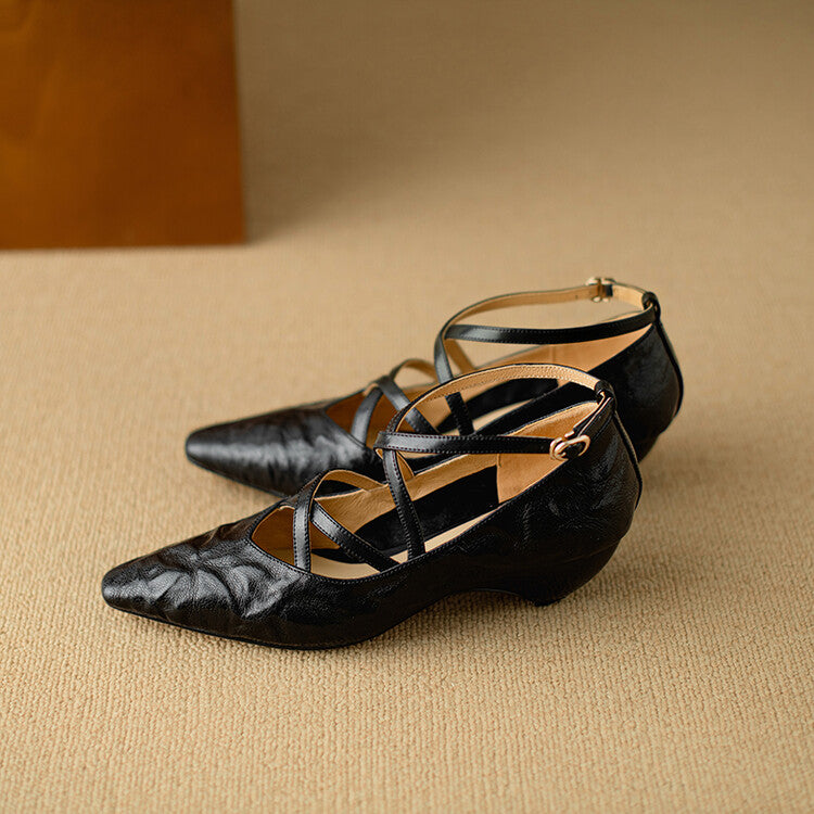 Anna-Berg | Genuine Leather Heels