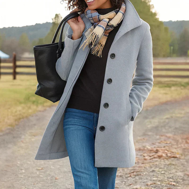 Anna-Berg | Single-Breasted Coat