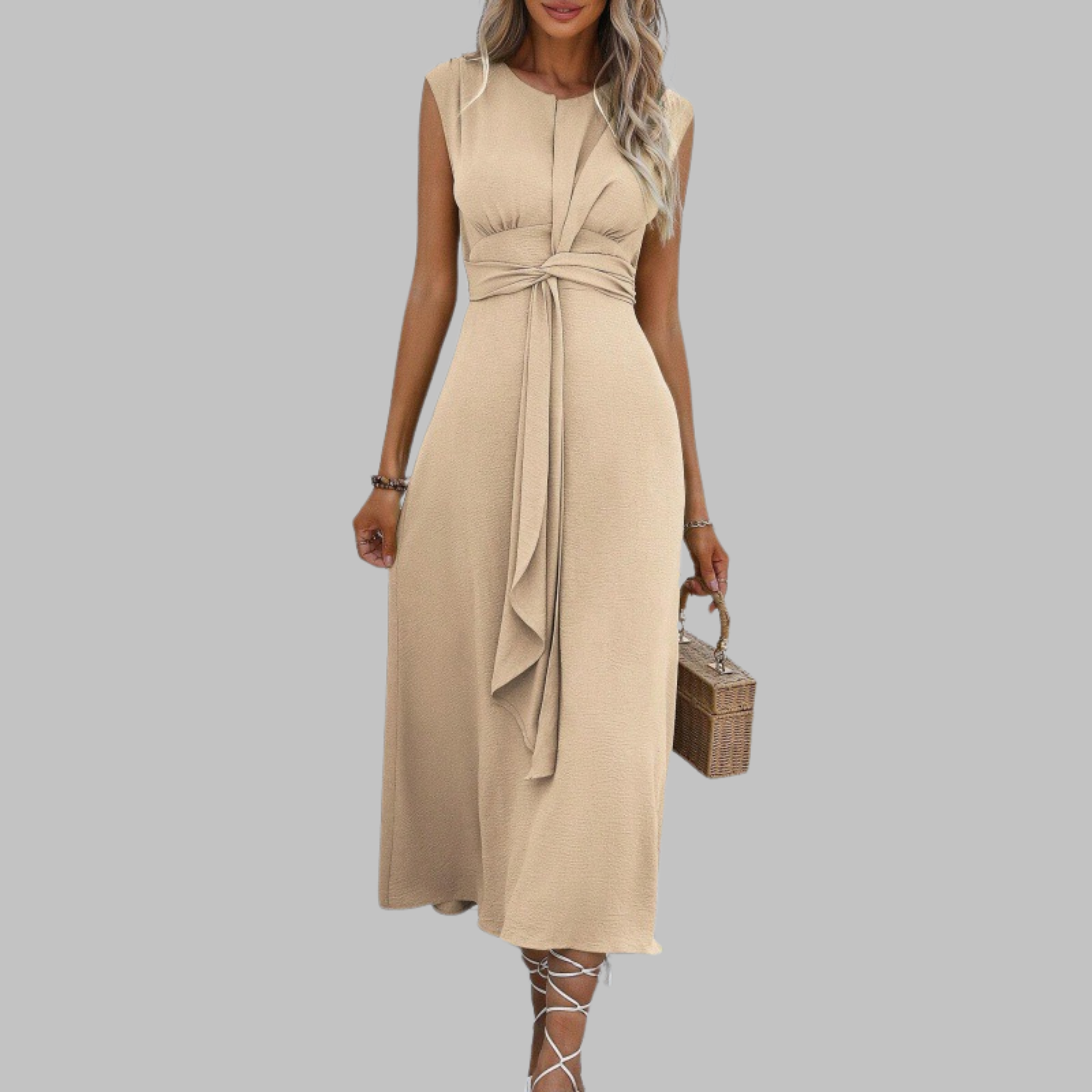 Anna-Berg | Elegant Maxi Dress with a Timeless Finish