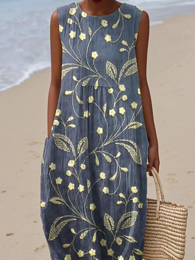 Anna-Berg | Boho Print Sun Dress for Every Occasion