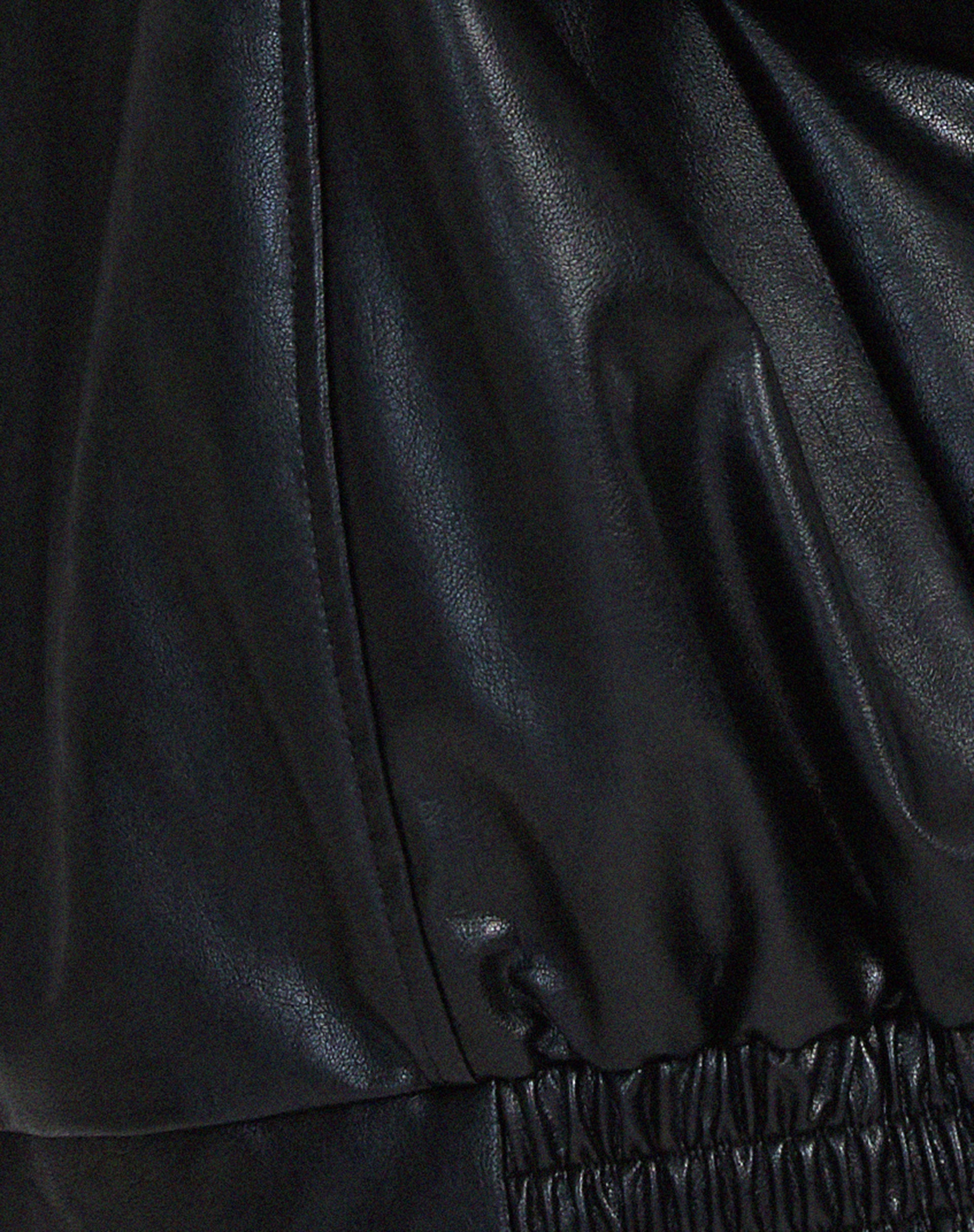 Anna-Berg | Elegant Oversized Leather Jacket for a Modern Look