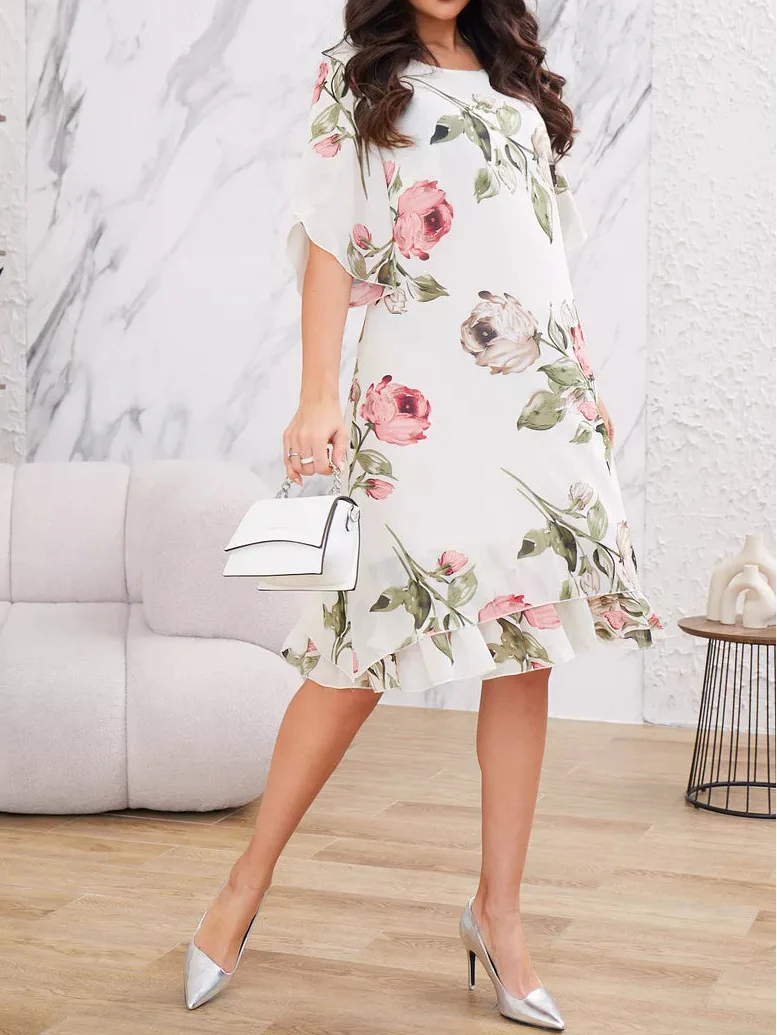 Anna-Berg | Elegant Chiffon Dress
