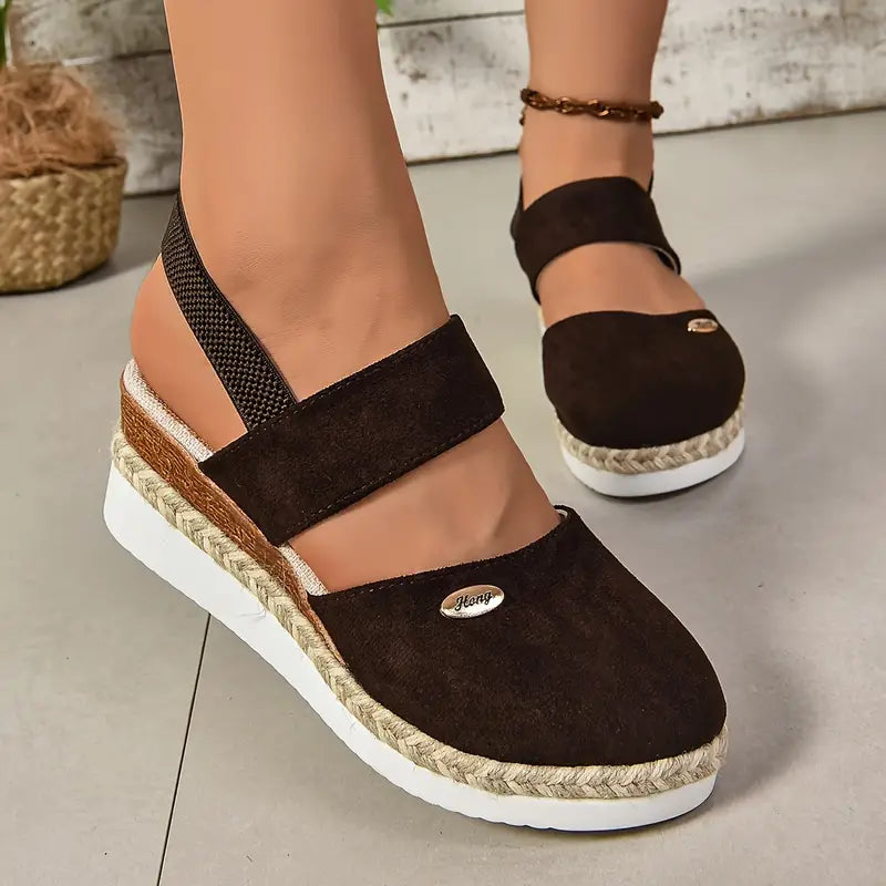 Anna-Berg | Timeless Orthopedic Platform Sandals for Effortless Elegance