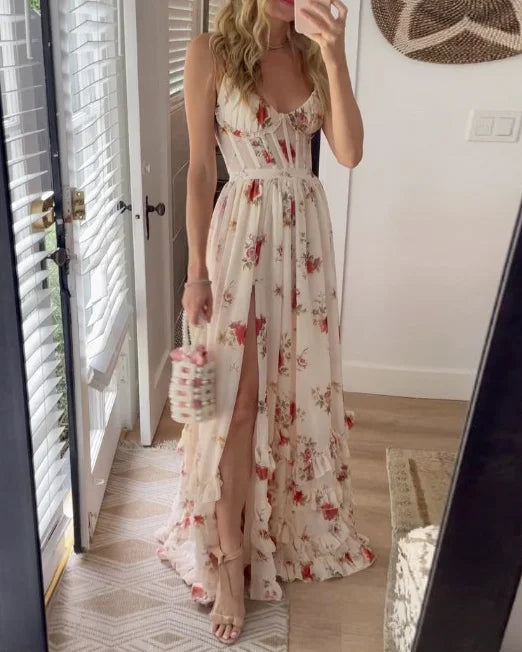 Anna-Berg | Elegant Midi Dress in Motion
