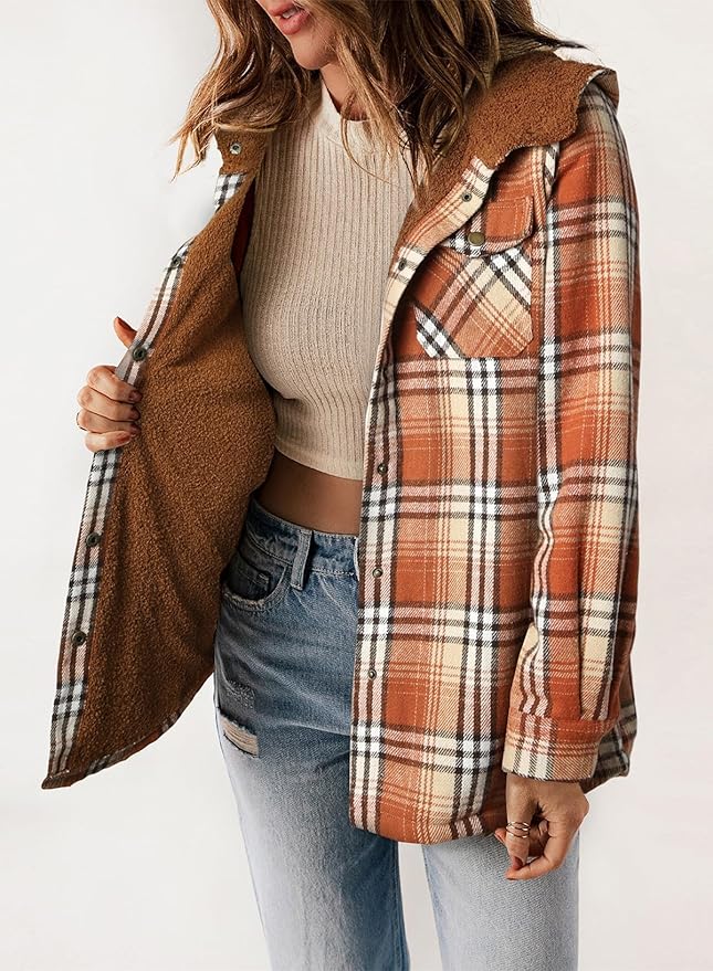 Anna-Berg | Plaid Flannel Jacket