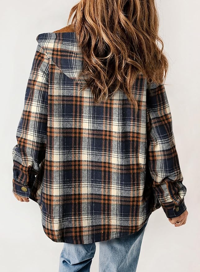 Anna-Berg | Plaid Flannel Jacket