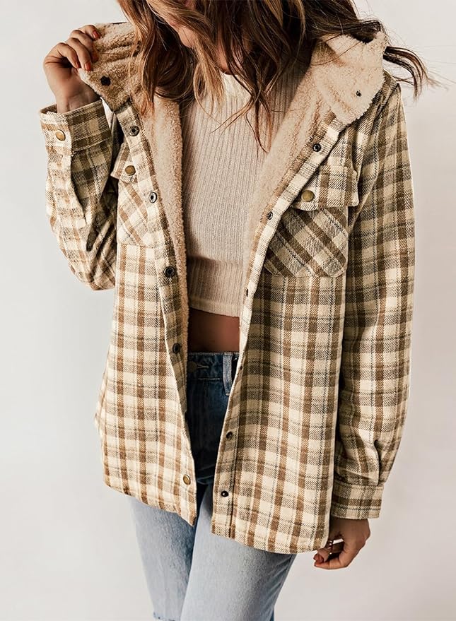 Anna-Berg | Plaid Flannel Jacket