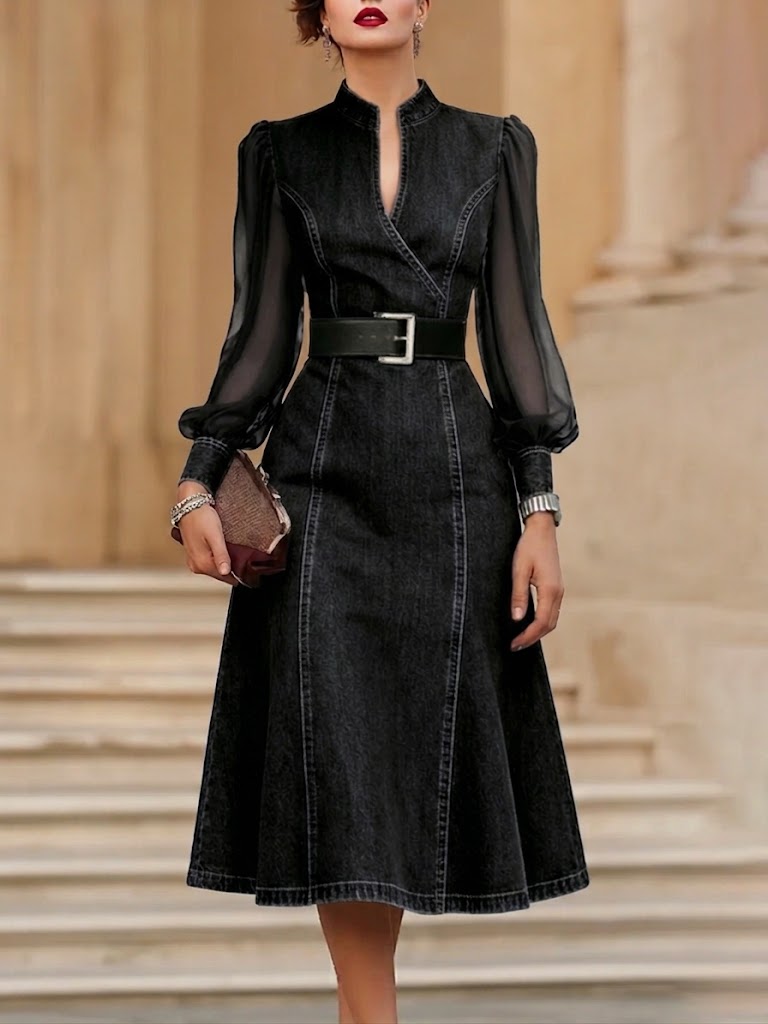 Anna-Berg | Stylish Denim Dress