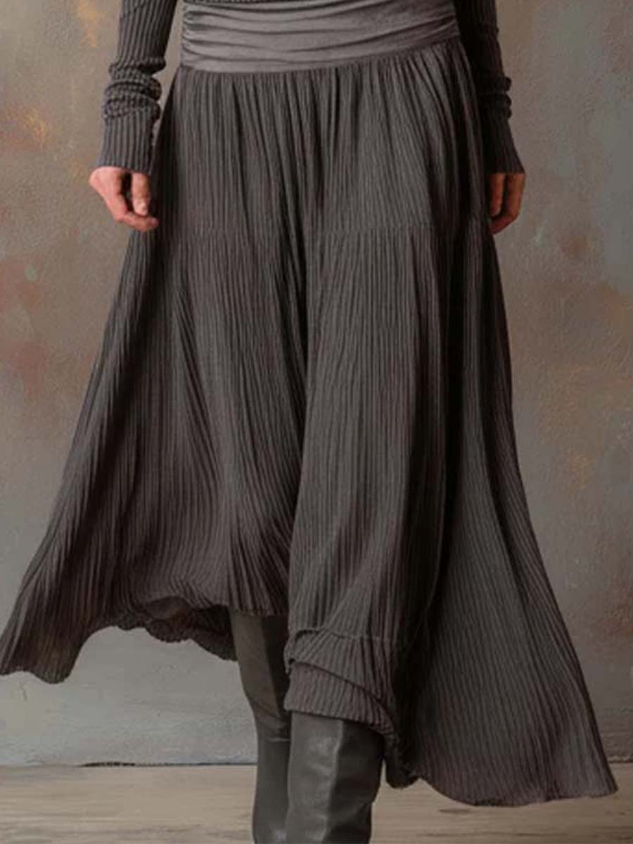 Anna-Berg | Charcoal Knit Dress
