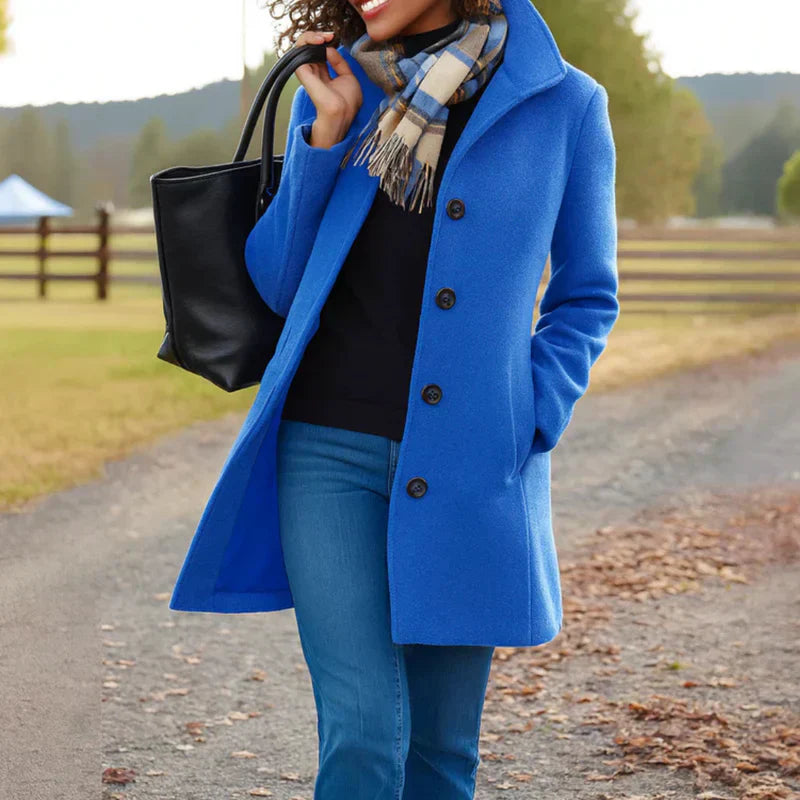 Anna-Berg | Single-Breasted Coat
