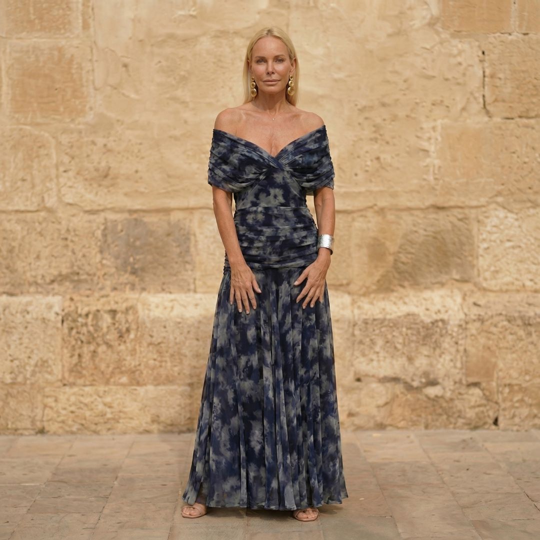 Anna-Berg | Elegant Flow Dress with Graceful Drape