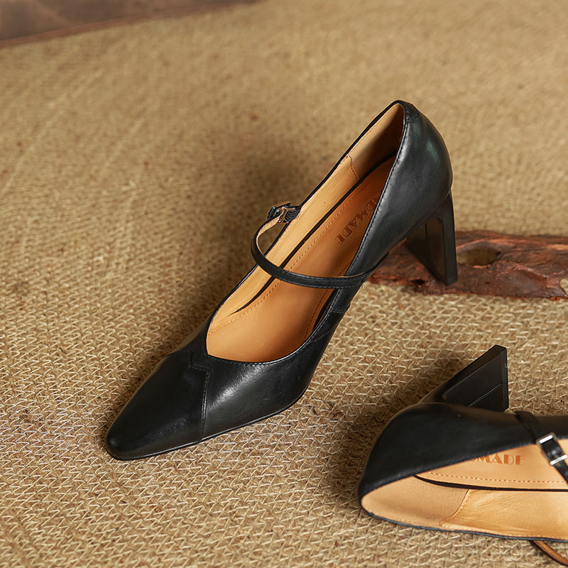 Anna-Berg | Genuine Leather Heels