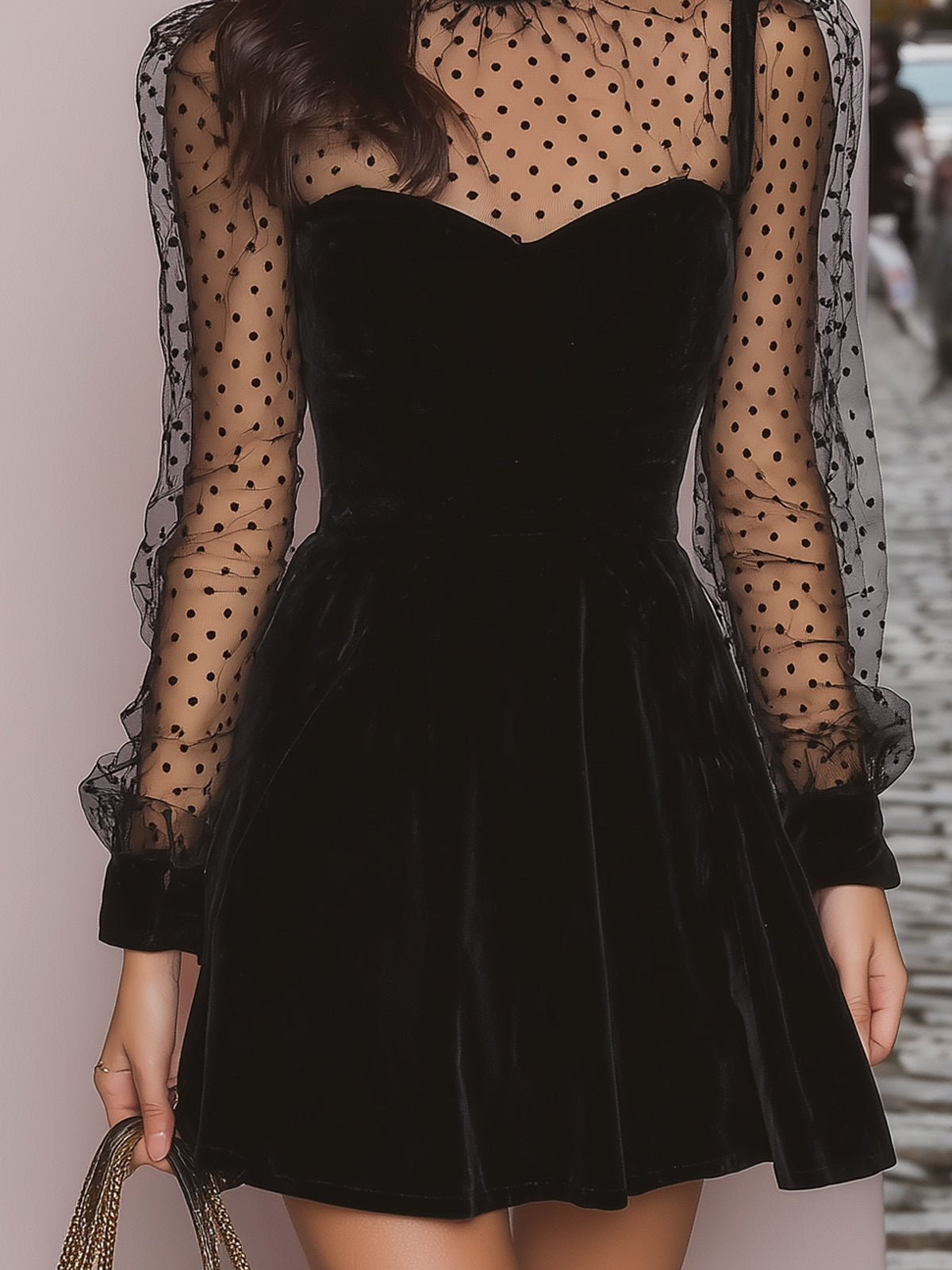 Anna-Berg | Velvet Evening Dress