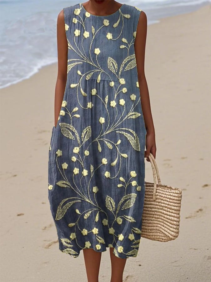 Anna-Berg | Boho Print Sun Dress for Every Occasion