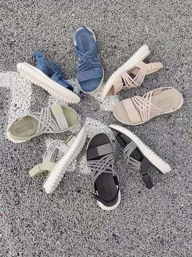 Anna-Berg | Graceful Orthopedic Adjustable Sandals in a Flattering Cut
