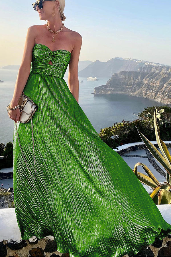 Anna-Berg | Strapless A-Line Evening Gown