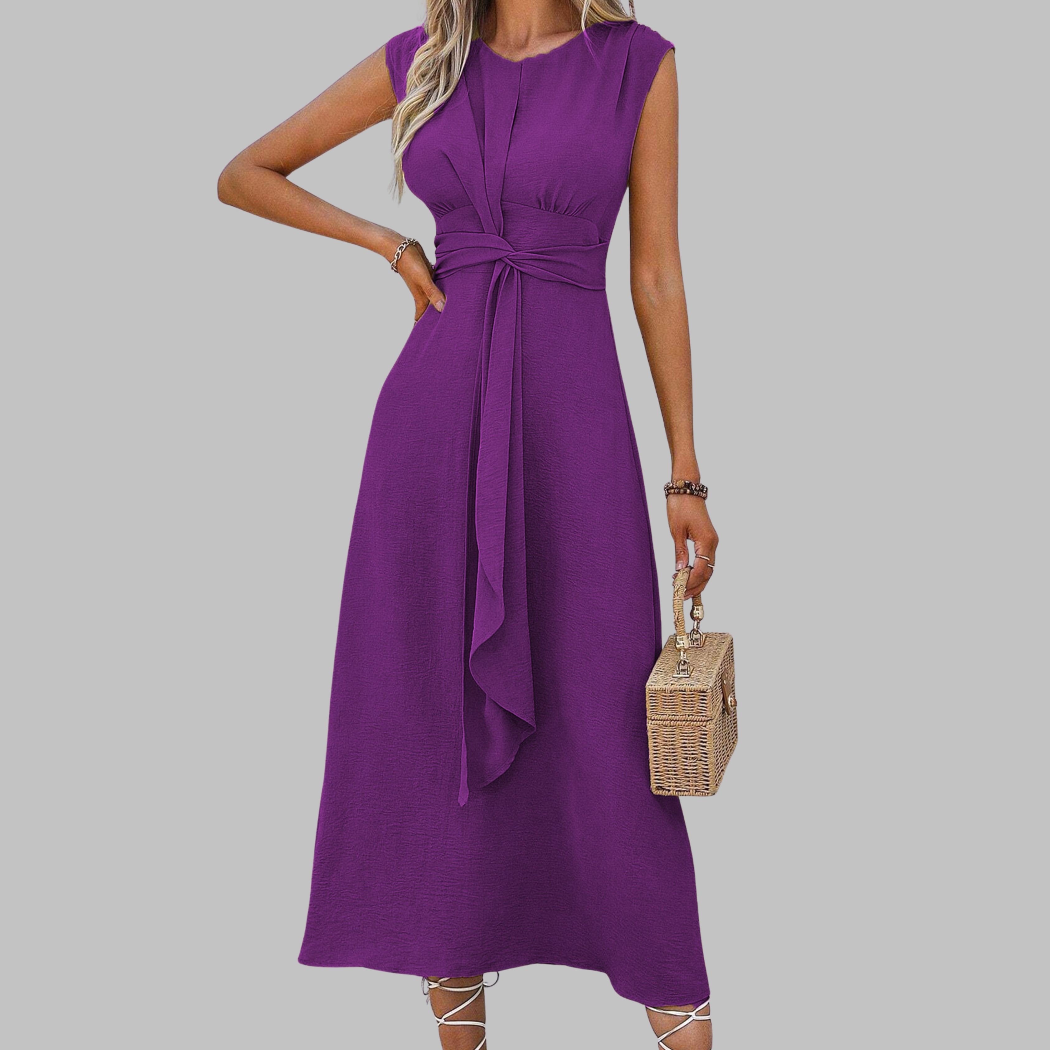 Anna-Berg | Elegant Maxi Dress with a Timeless Finish